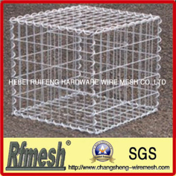 Cestas Gabion soldadas // Gabion Box // PVC revestido Gabion colchão